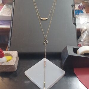 Gold Layered Minimalist Necklace